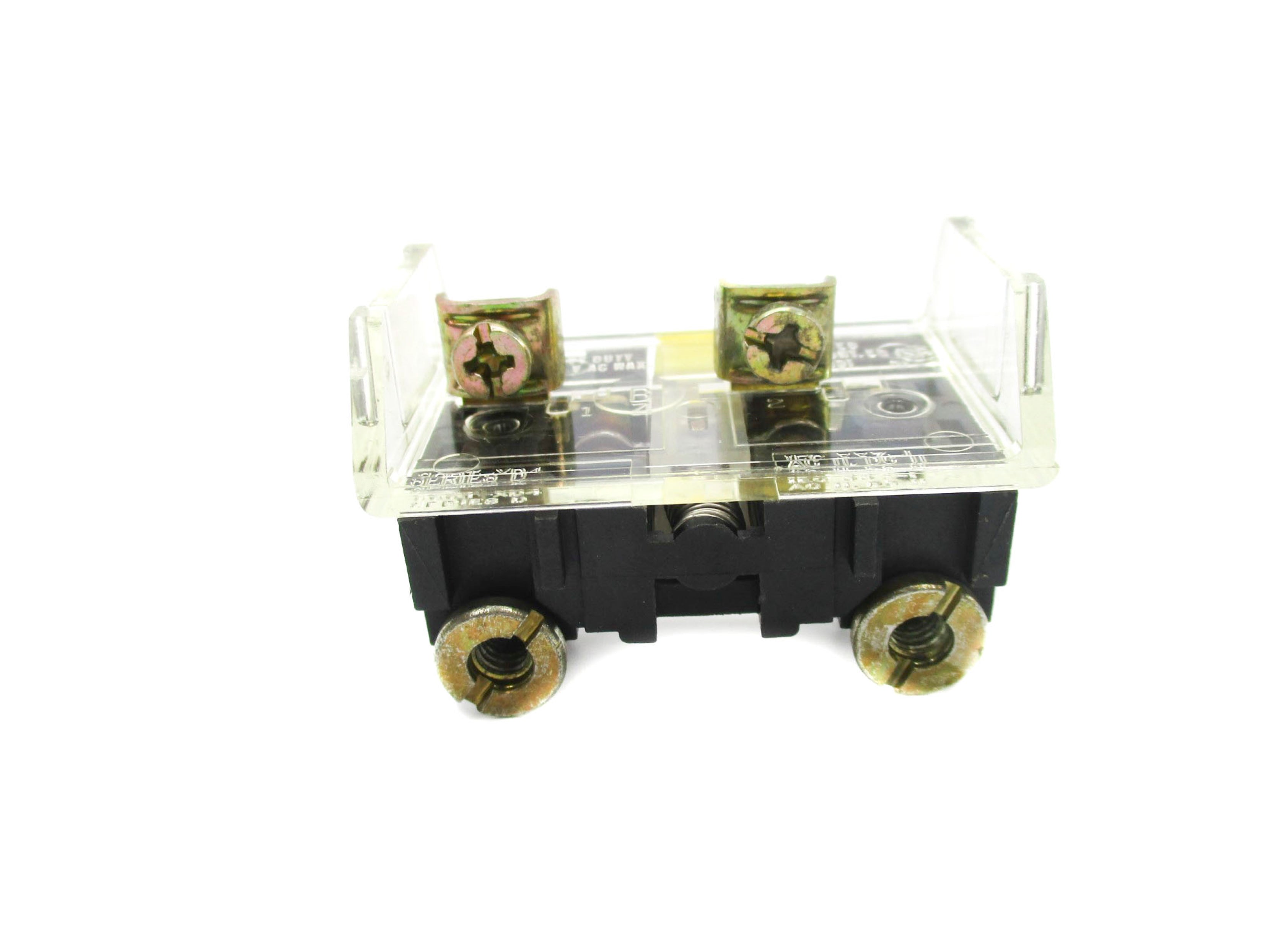ALLEN BRADLEY 800T-XD4 SER. D (BK/YL) NSMP