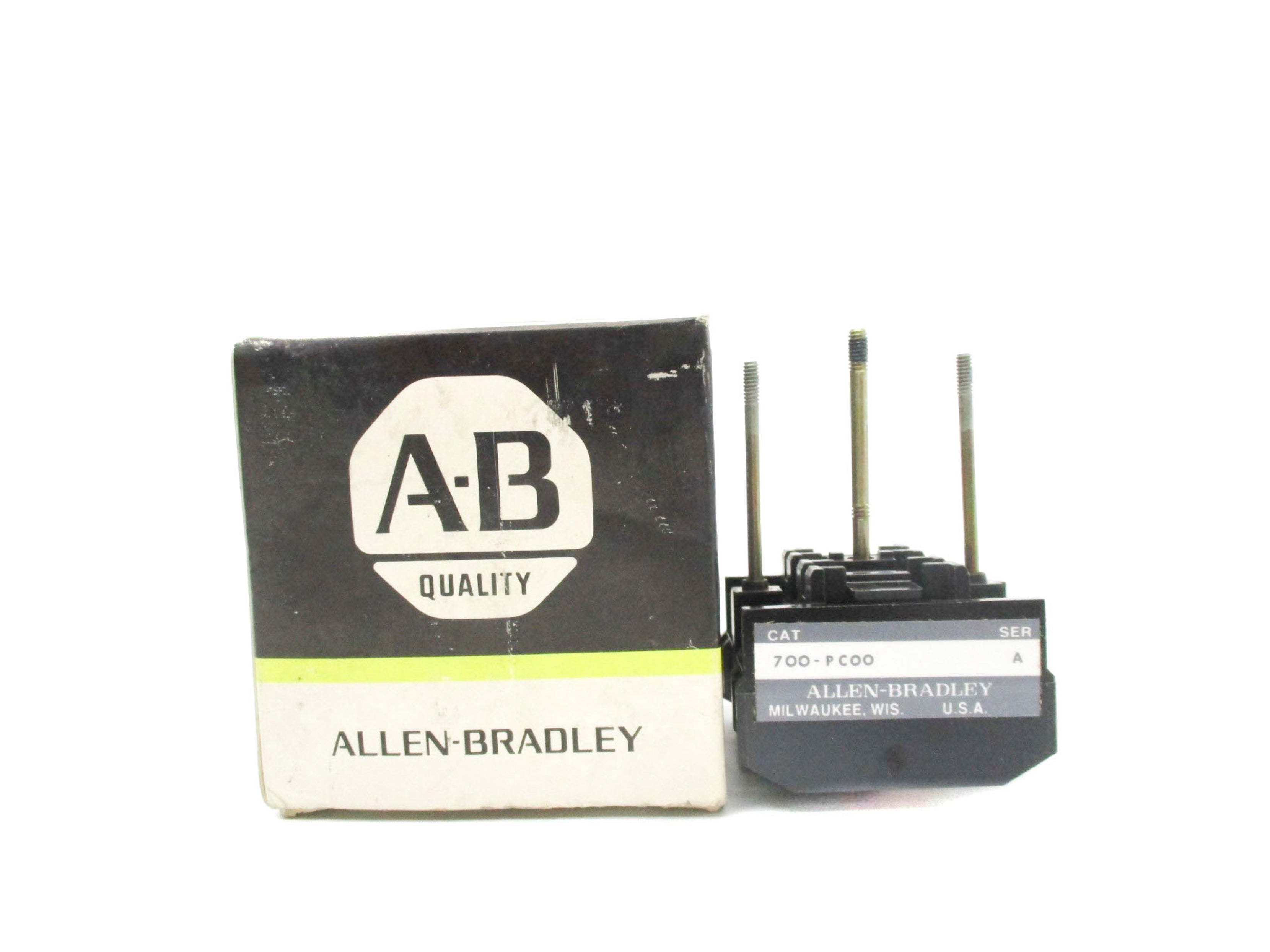 ALLEN BRADLEY 700-PC00 SER. A (BK/YL) NSMP