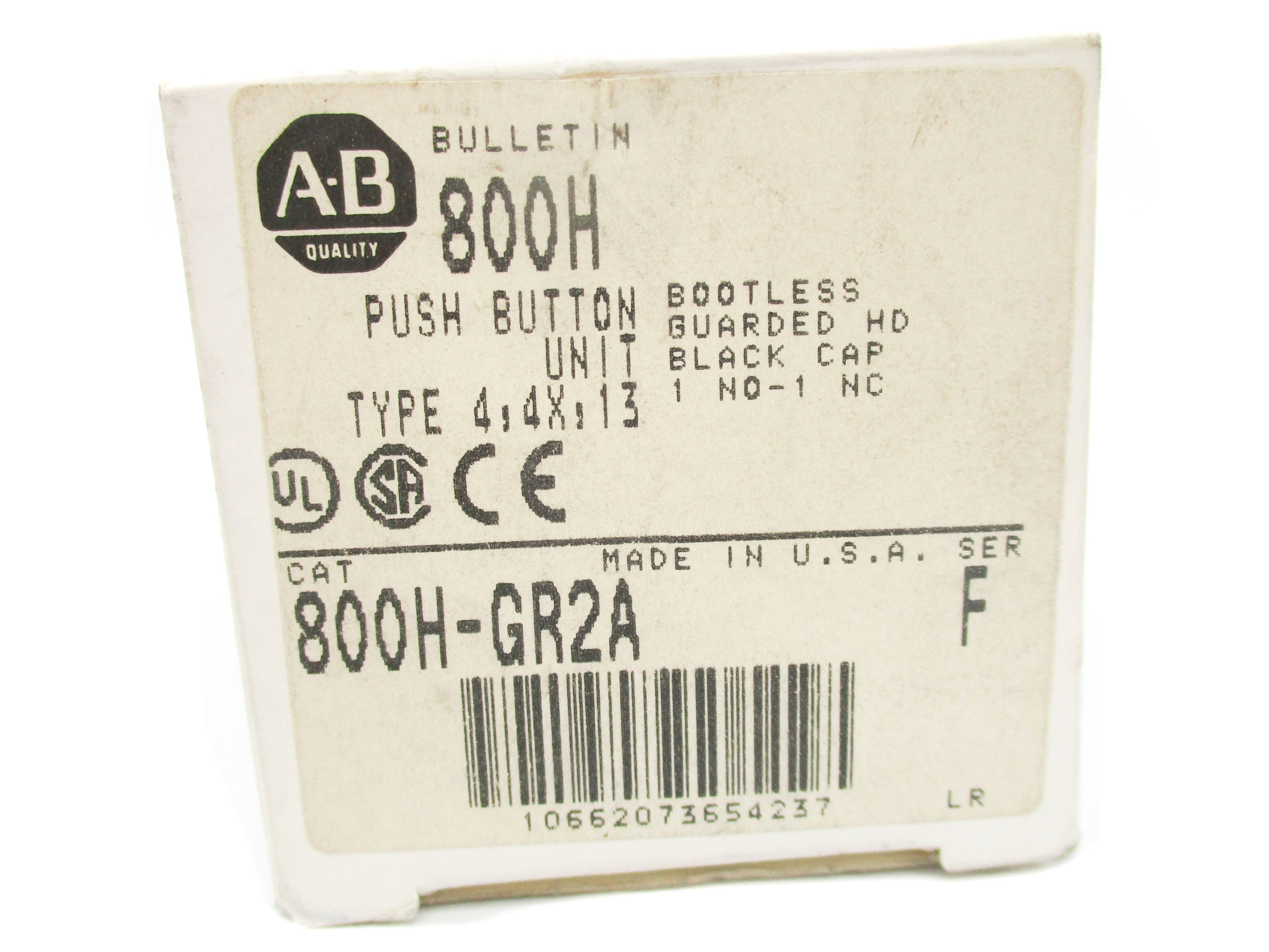 ALLEN BRADLEY 800H-GR2A SER. F (GY/BL) NSMP