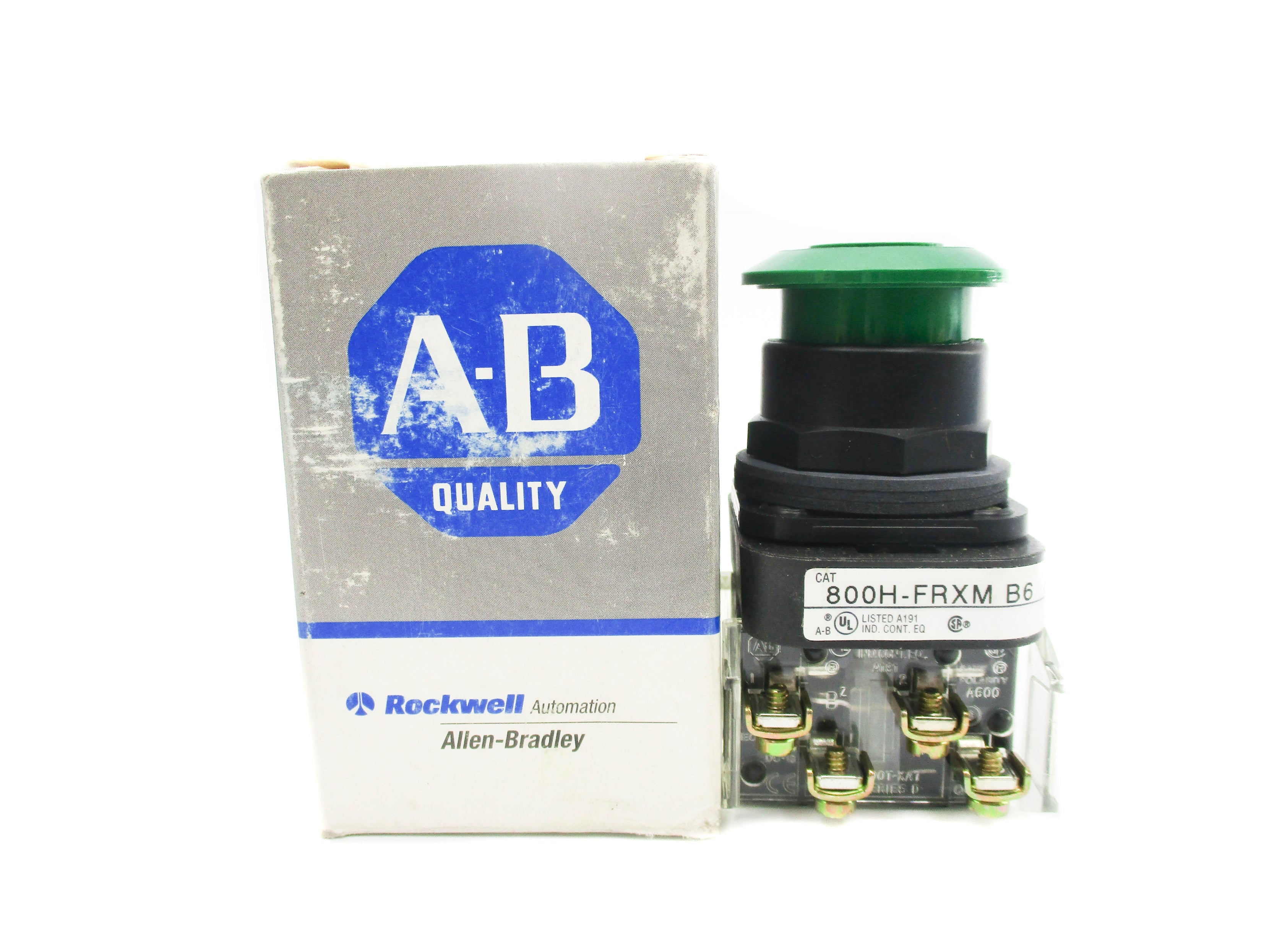 ALLEN BRADLEY 800H-FRXMB6 SER. F (GY/BL) NSMP