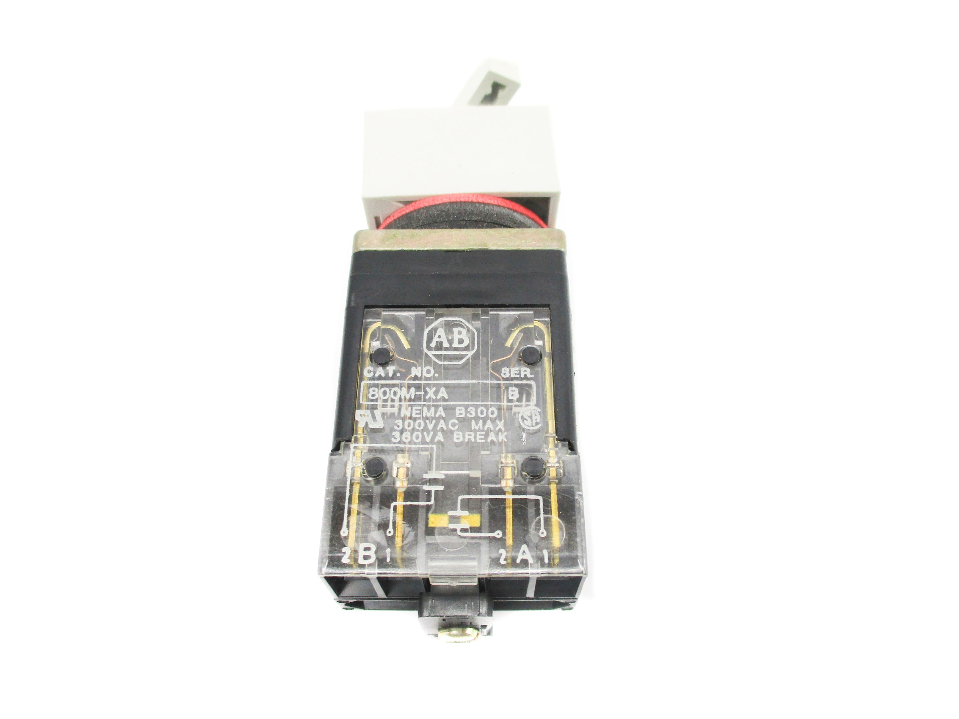 ALLEN BRADLEY 800MS-JX2B SER. A (AS PICTURED) NSNP