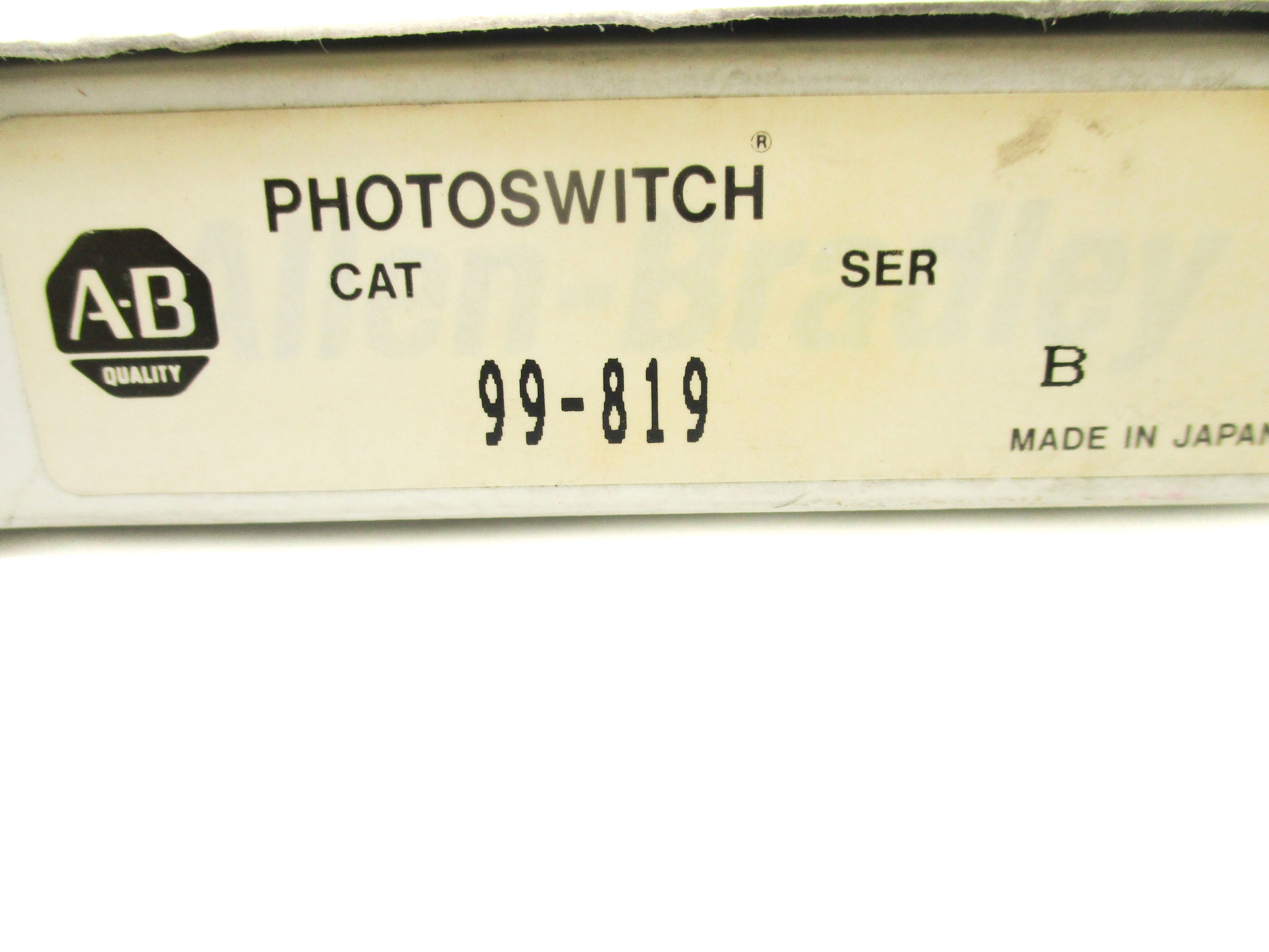 ALLEN BRADLEY 99-819 SER. B (BK/YL) NSMP