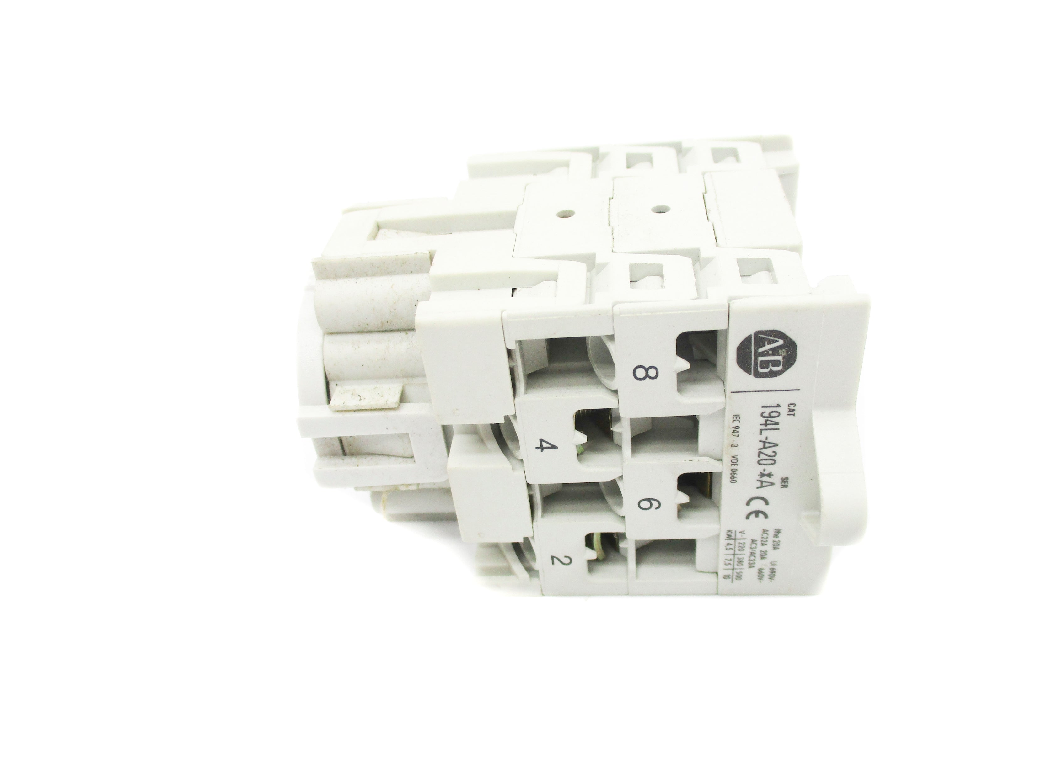 ALLEN BRADLEY 194L-A20-1753 SER. A (BR/YL) NSMP