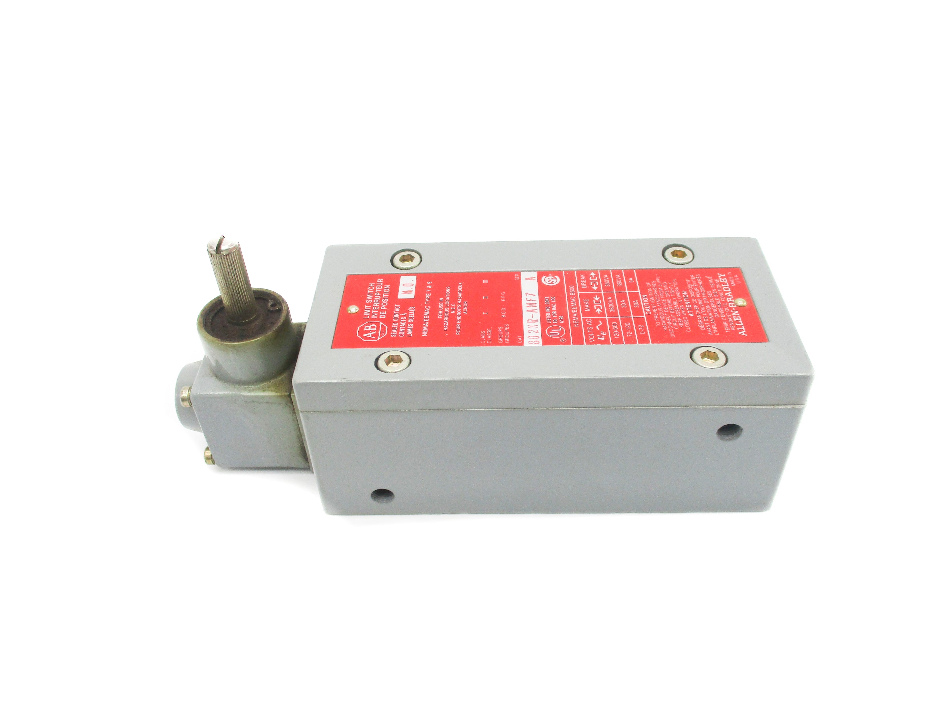 ALLEN BRADLEY 802XR-AMF7 SER. A NSNP