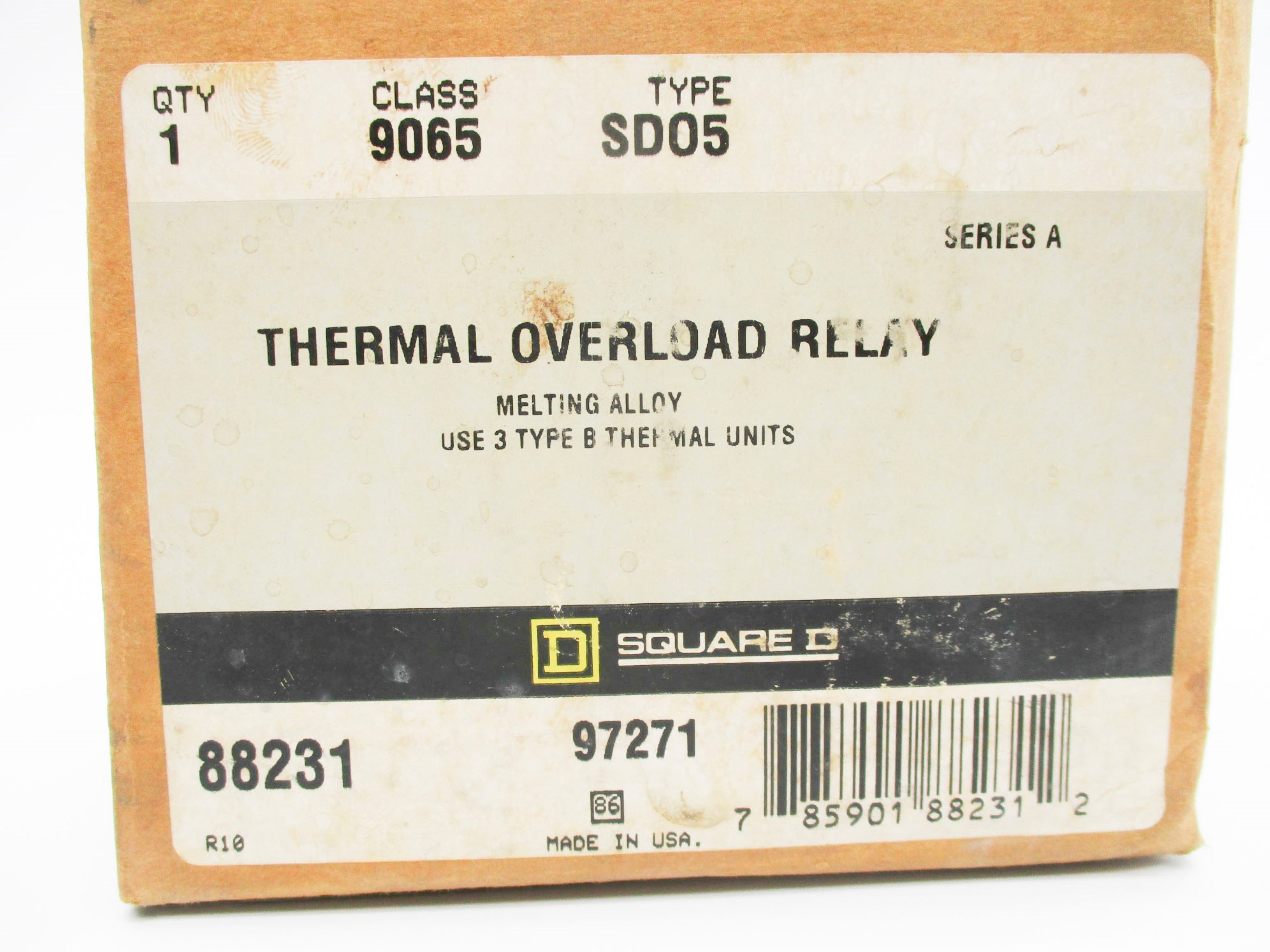 SQUARE D 9065SD05 SER. A NSMP