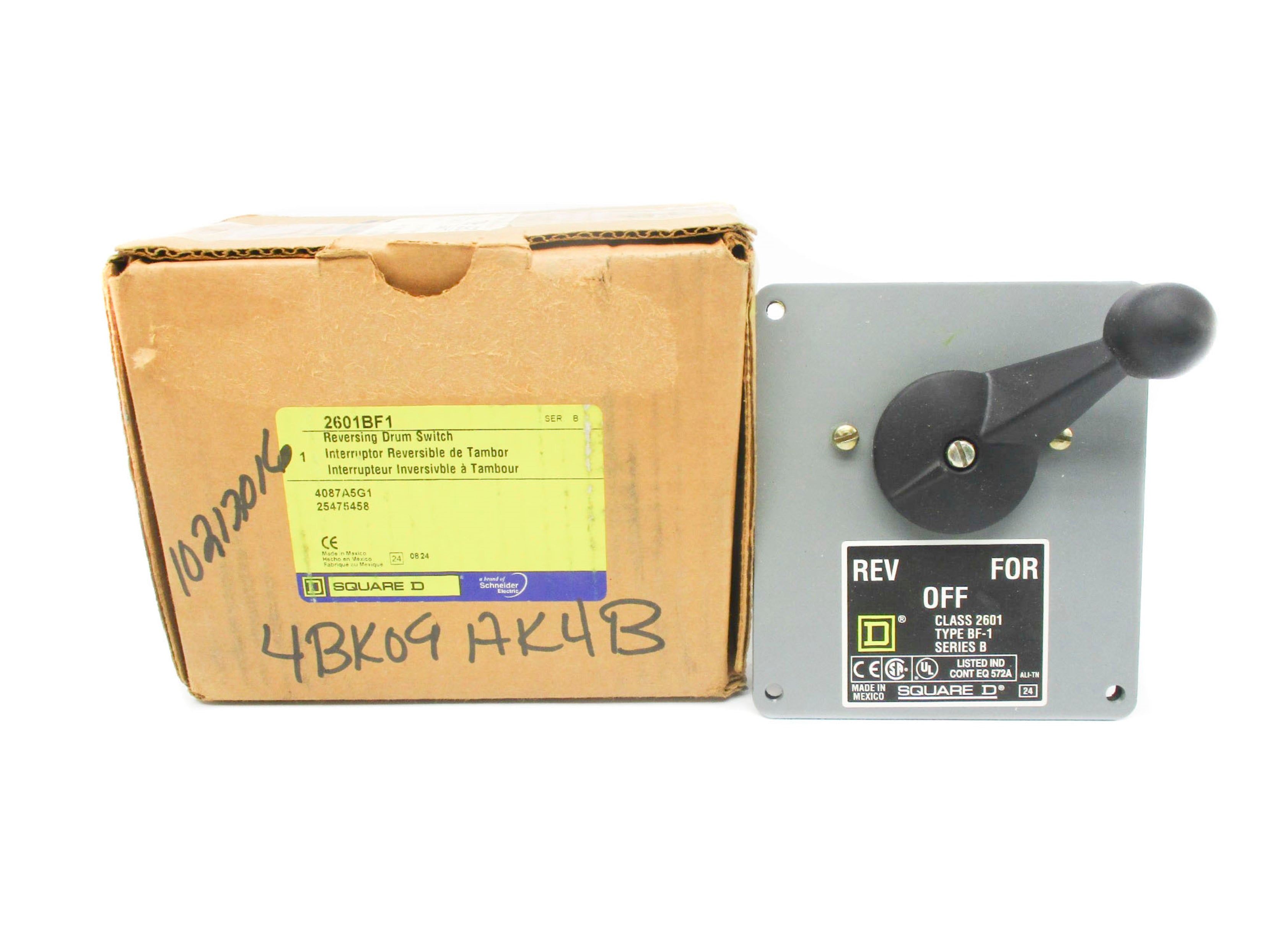 SQUARE D 2601BF1 SER. B NSMP