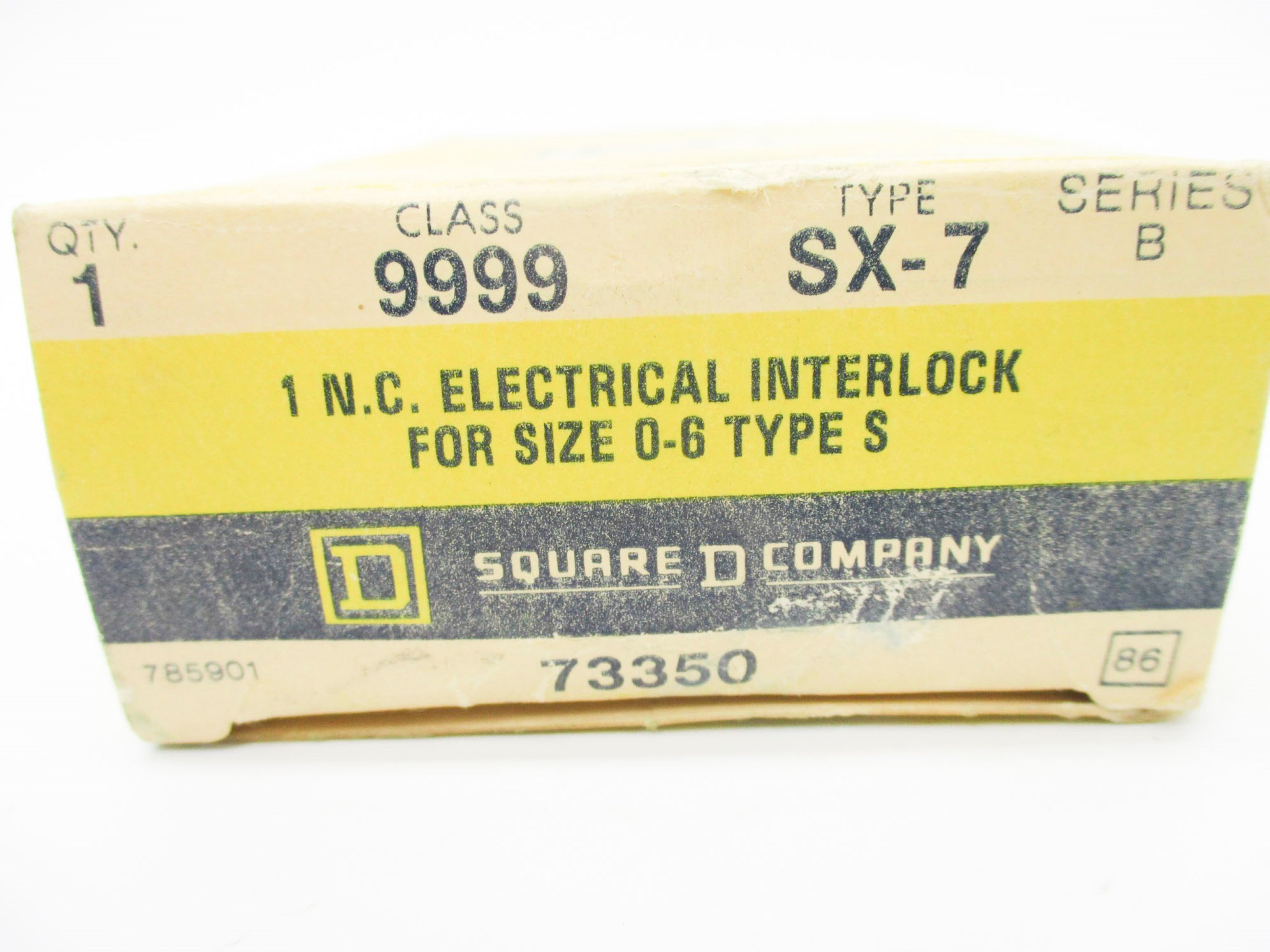 SQUARE D 9999SX7 SER. B (YB) NSMP