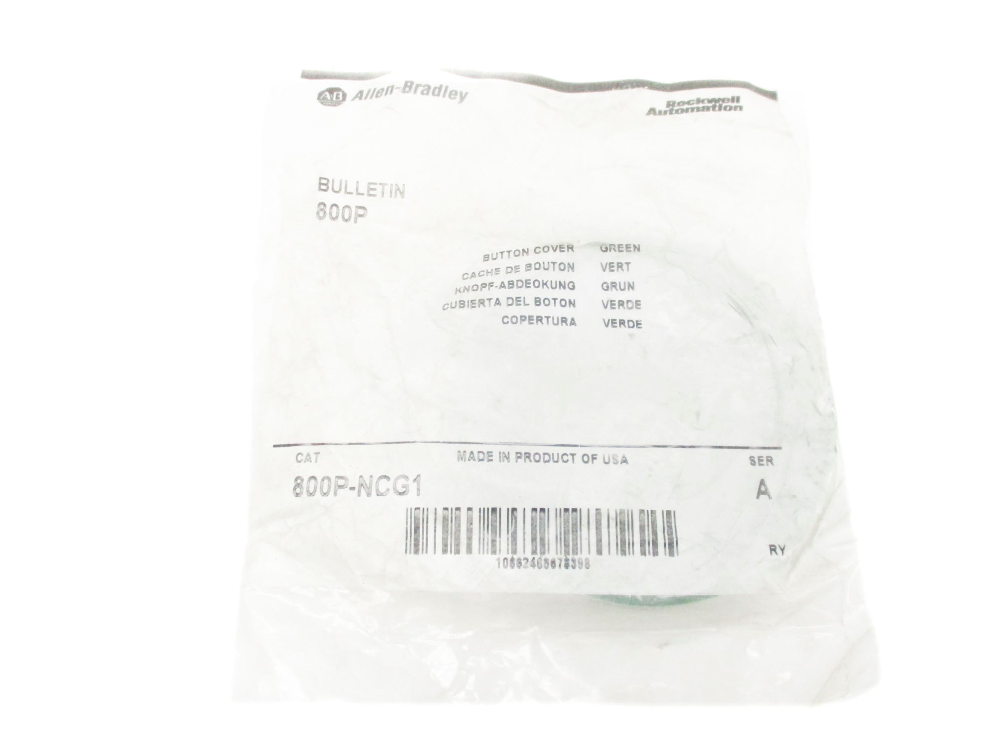 ALLEN BRADLEY 800P-NCG1 SER. A NSMP