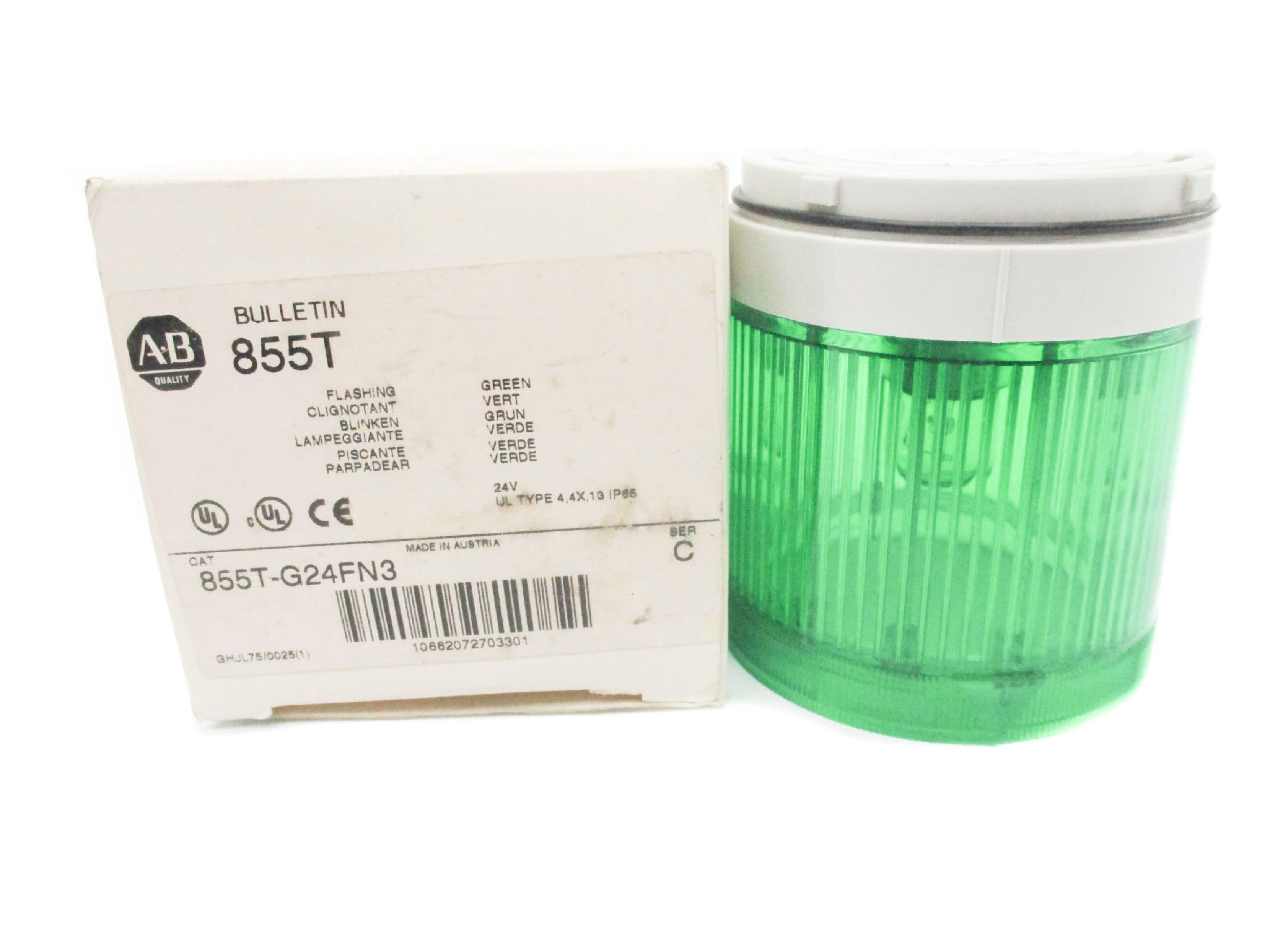 ALLEN BRADLEY 855T-G24FN3 SER. C (WH) NSMP