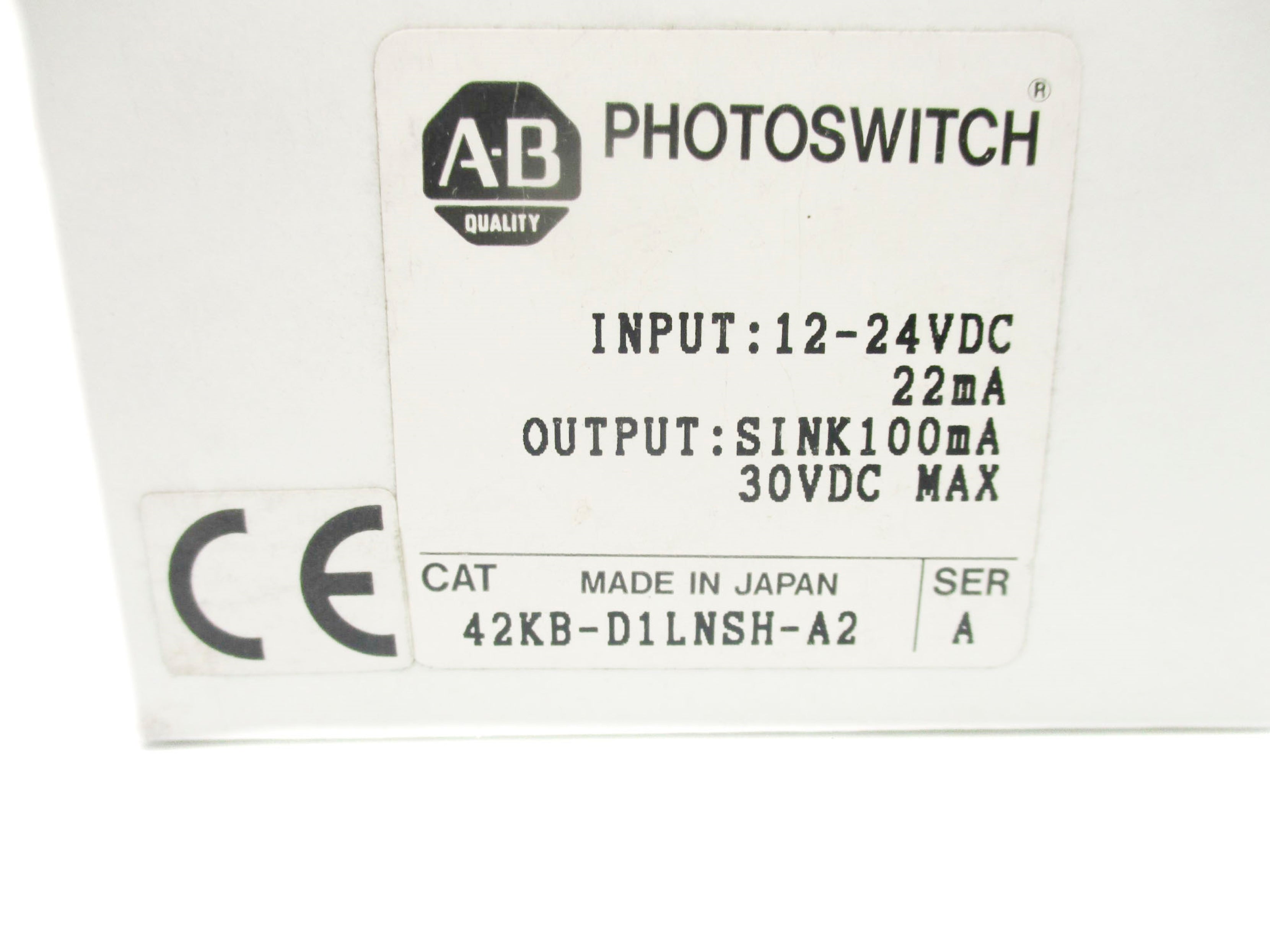 ALLEN BRADLEY 42KB-D1LNSH-A2 SER. A (WH) NSMP