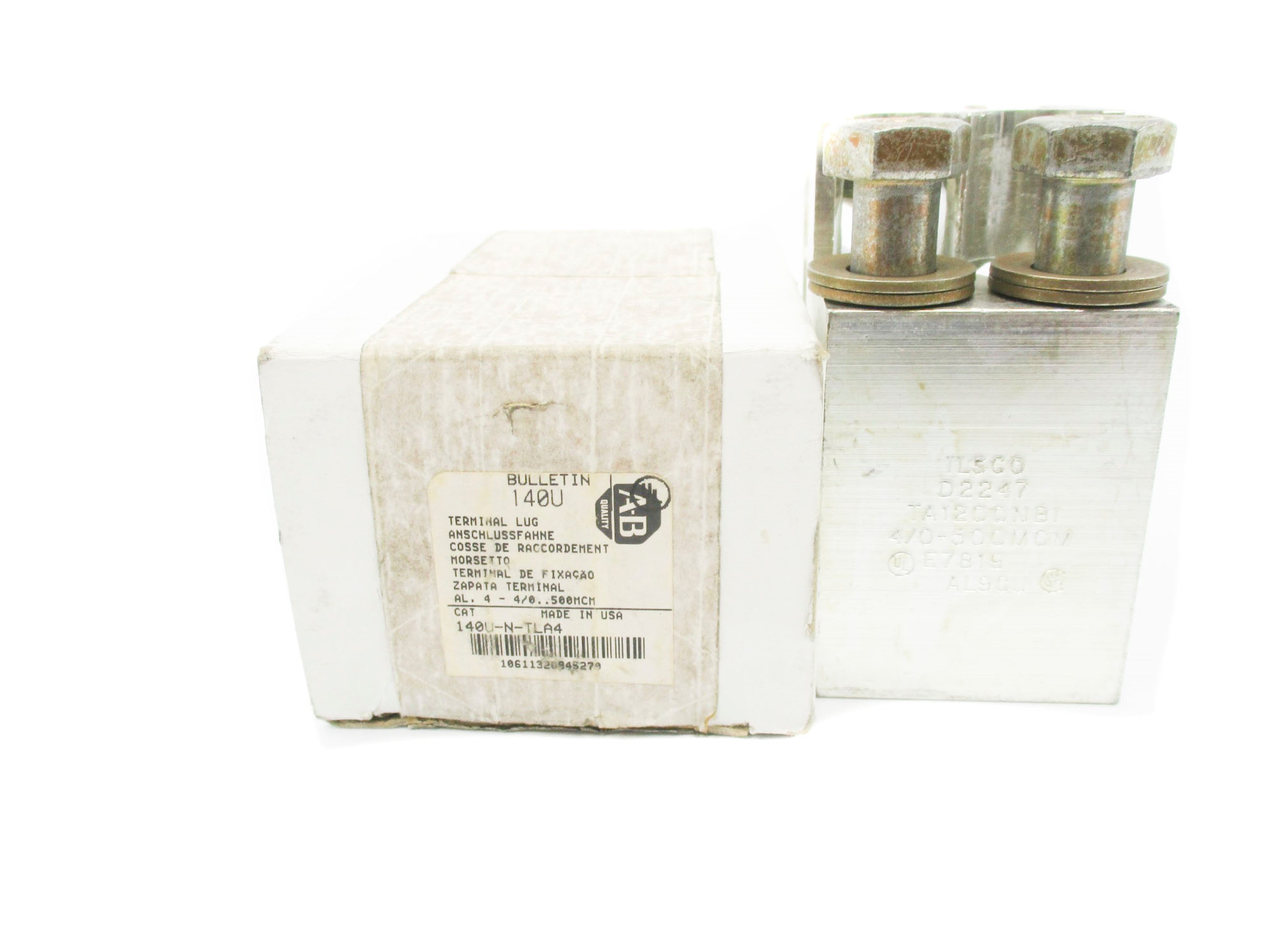 ALLEN BRADLEY 140U-N-TLA4 (WH) NSMP