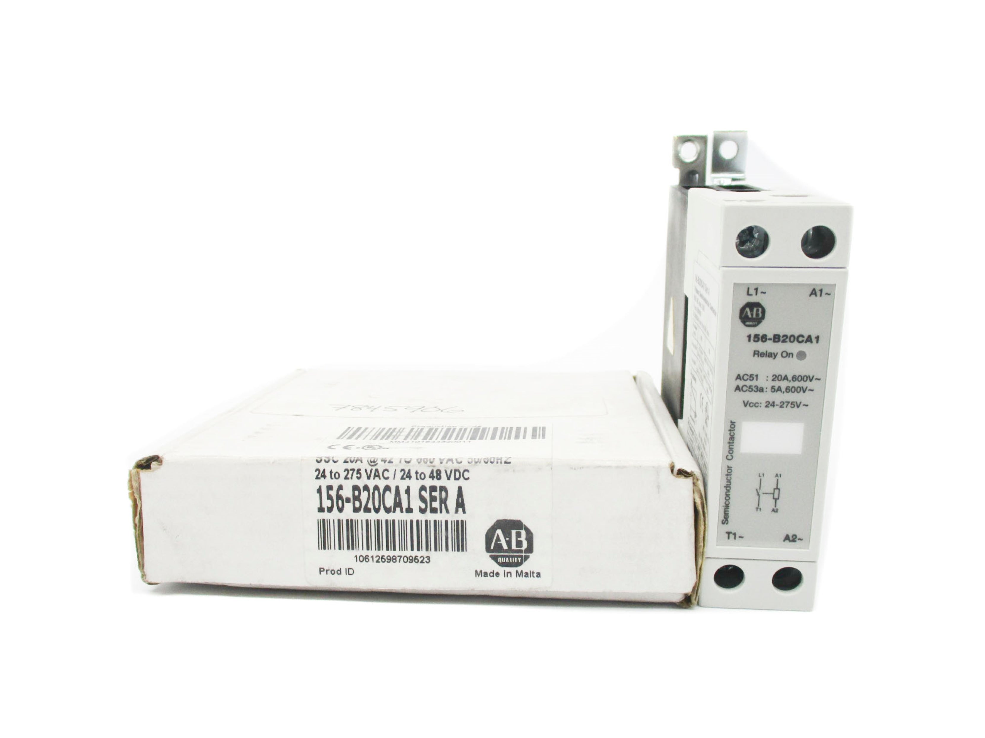 ALLEN BRADLEY 156-B20CA1 SER. A 24-257V (WH) NSMP