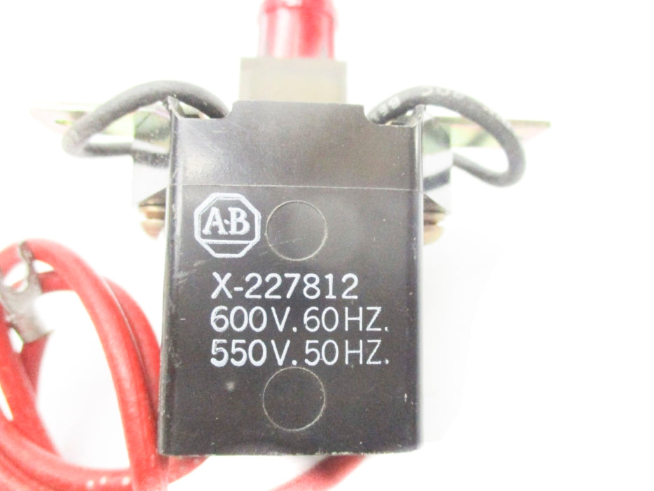 INDUSTRIAL SPARE PART X-227812 550/600V (AS PICTURED) UNMP