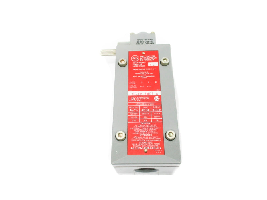 INDUSTRIAL SPARE PART 802XR-AMC7 SER. A NSNP