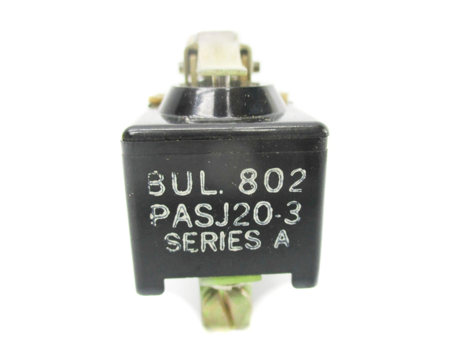 INDUSTRIAL SPARE PART 802-PASJ20-3 SER. A NSNP