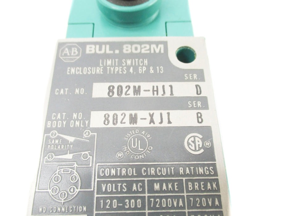 ALLEN BRADLEY 802M-HJ1 SER. D NSNP