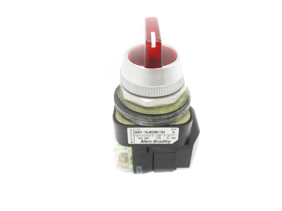 ALLEN BRADLEY 800T-16JR20KC7AX SER. U (WH) NSMP
