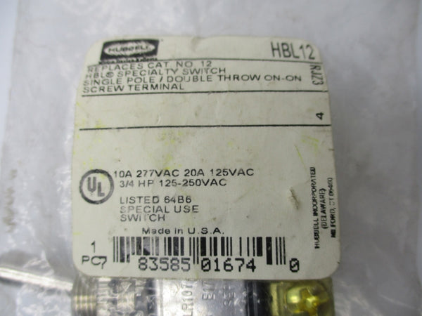 HUBBELL HBL12 NSMP