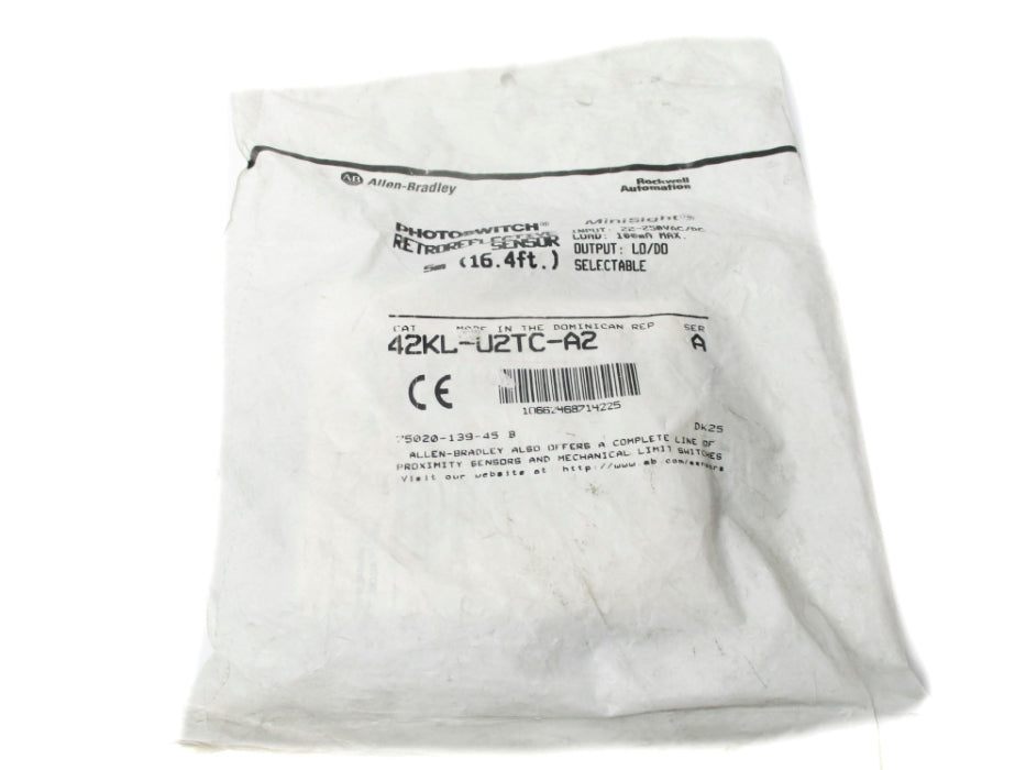 ALLEN BRADLEY 42KL-U2TC-A2 SER. A 22-250VAC/DC NSMP