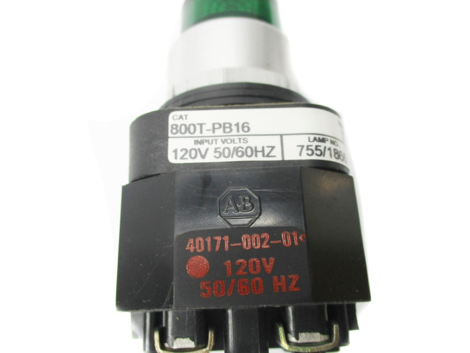 ALLEN BRADLEY 800T-PB16 SER. T NSNP