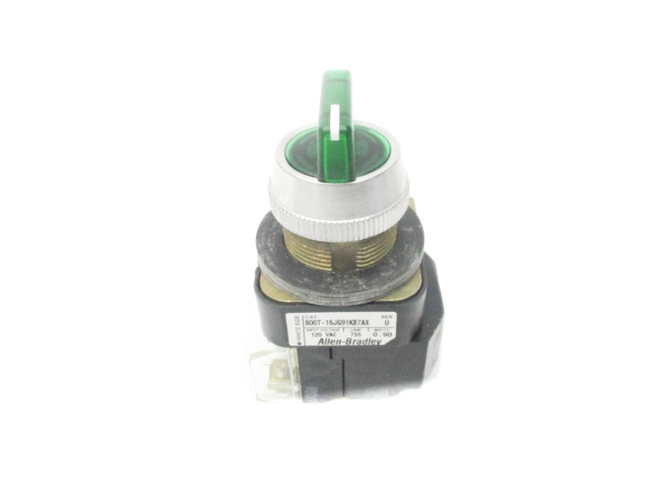 ALLEN BRADLEY 800T-16JG91KB7AX SER. U (WH) NSMP