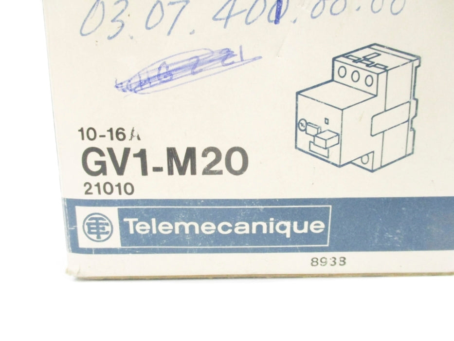 TELEMECANIQUE GV1-M20 690V 10-16A NSMP
