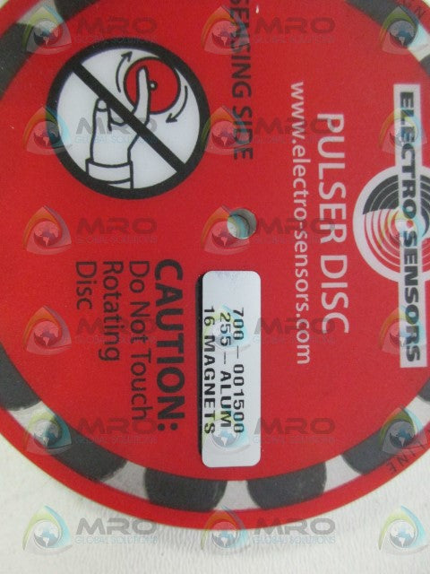 ELECTROSENSORS 700-001500 PULSER DISCO *NEW NO BOX*