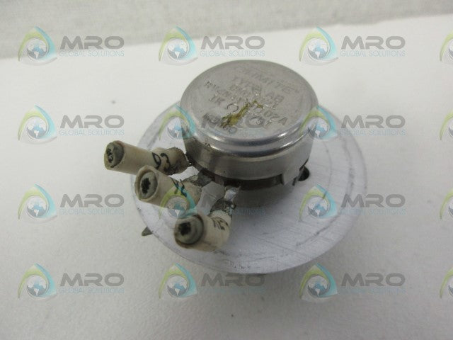 OHMITE CMU1021 POTENTIOMETER (AS PICTURED) *USED*