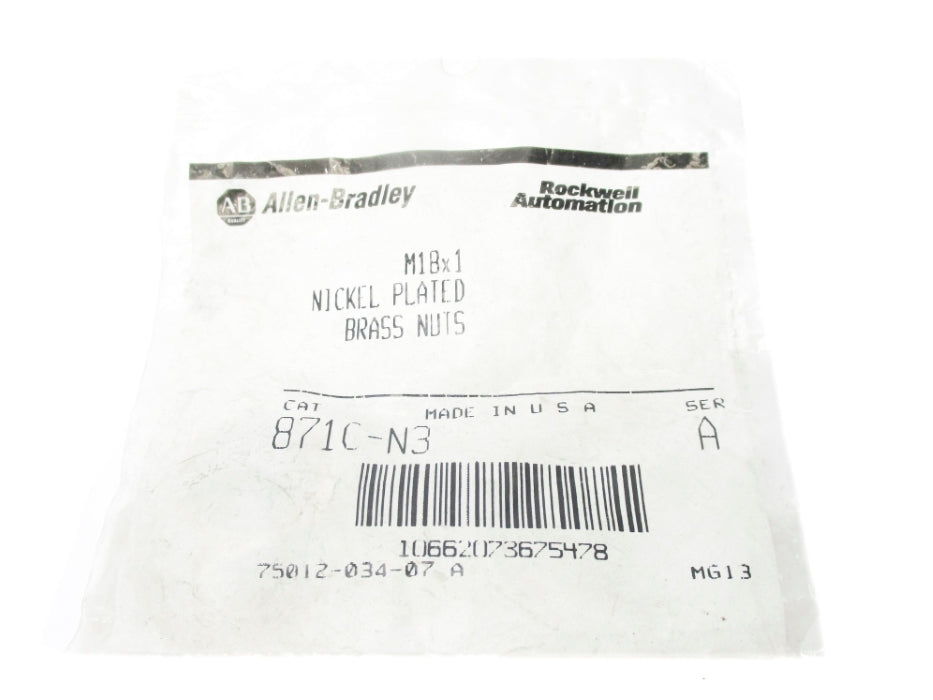 ALLEN BRADLEY 871C-N3 SER. A NSMP