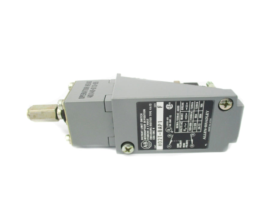 INDUSTRIAL SPARE PART 802T-BAP1 SER. F (BK/YL) NSMP