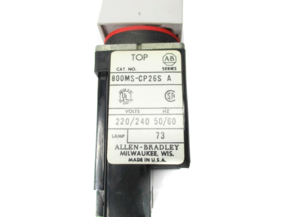 INDUSTRIAL SPARE PART 800MS-CP26S SER. A UNMP