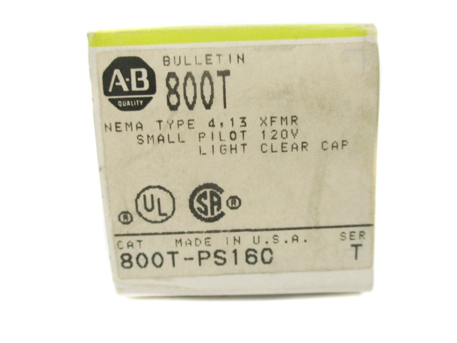 INDUSTRIAL SPARE PART 800T-PS16C SER. T 120V (BK/YL) NSMP