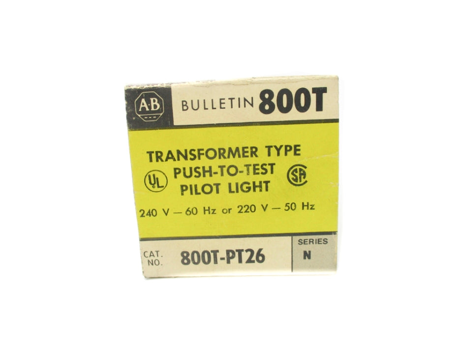 INDUSTRIAL SPARE PART 800T-PT26 SER. N (BK/YL) NSMP