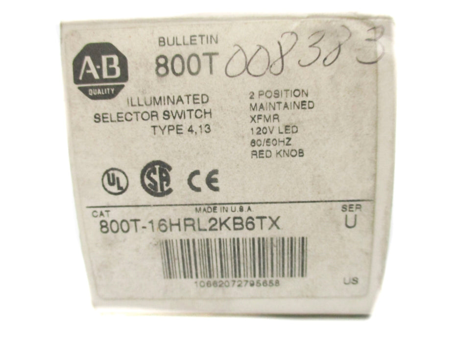 INDUSTRIAL SPARE PART 800T-16HRL2KB6TX SER. U (GY/BL) NSMP