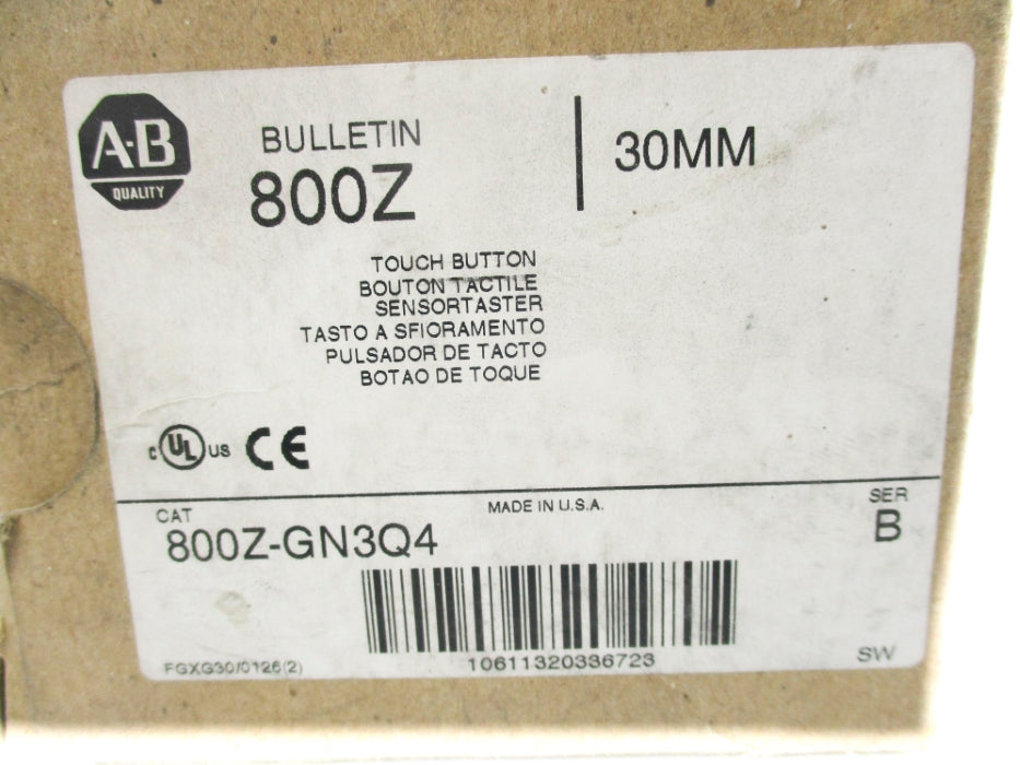 INDUSTRIAL SPARE PART 800Z-GN3Q4 SER. B (BR/WH) NSMP