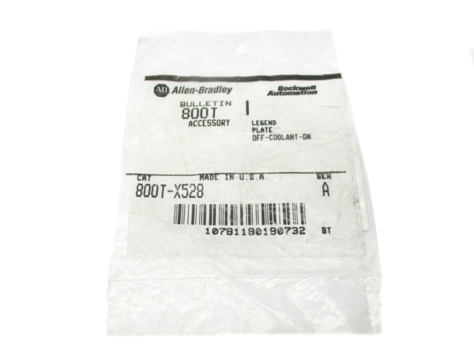 INDUSTRIAL SPARE PART 800T-X528 SER. A NSMP
