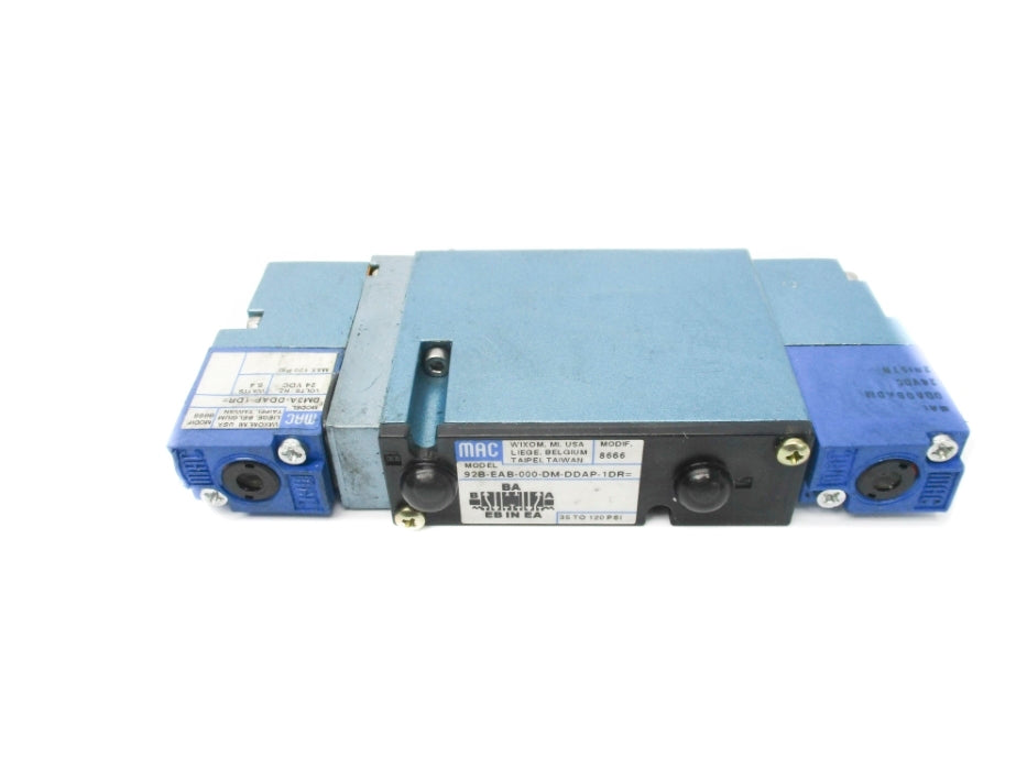 MAC 92B-EAB-000-DM-DDAP-1DR 24VDC 35-120PSI NSNP