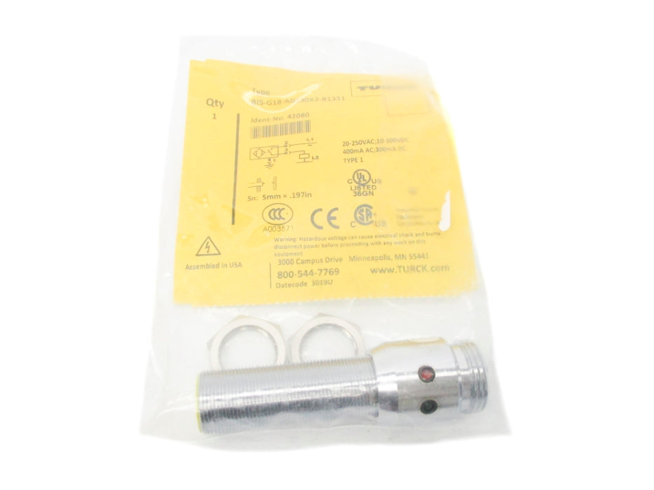TURCK BI5-G18-ADZ30X2-B1331 42080 NSMP