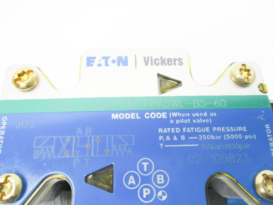 EATON DG4V3S6CMFPA5WLB560 02-109823 110/120V 5000PSI NSNP
