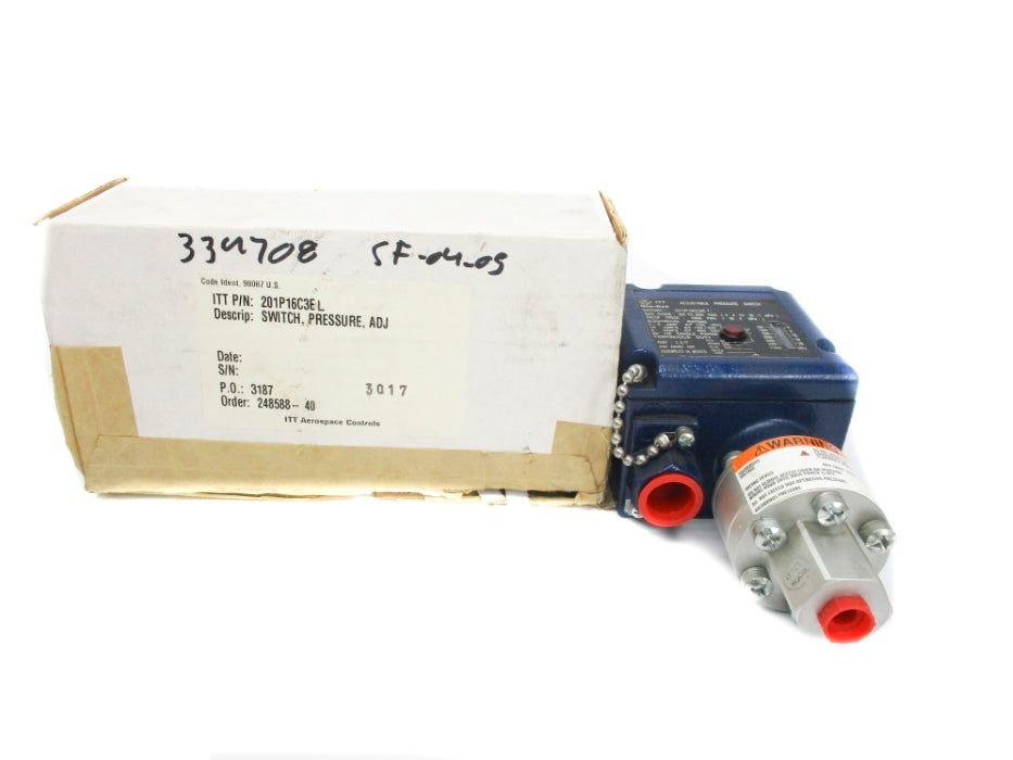 ITT 201P16C3EL 1000PSIG NSMP