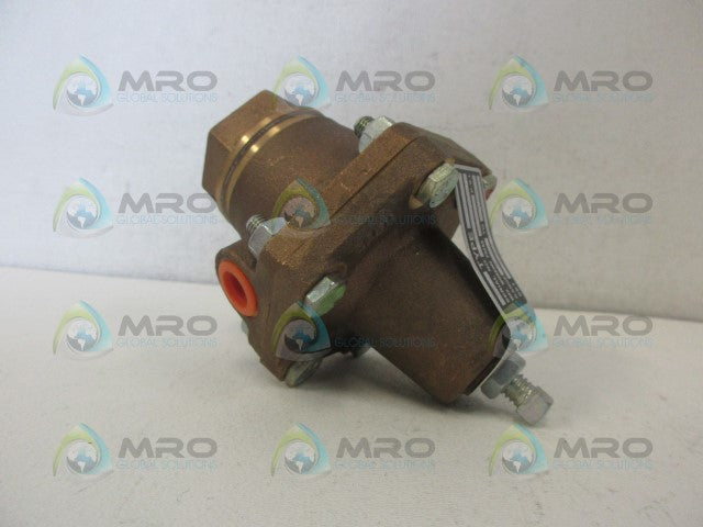 CASH TYPE B PRESSURE REGULATING VALVE 1/4" 14 400 PSI *NEW NO BOX*