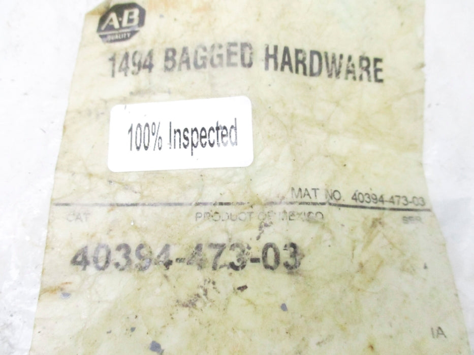 INDUSTRIAL SPARE PART 40394-473-03 NSMP
