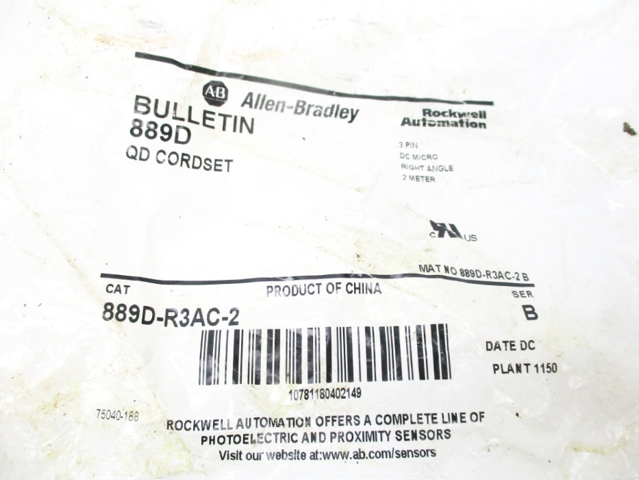 INDUSTRIAL SPARE PART 889D-R3AC-2 SER.B NSMP