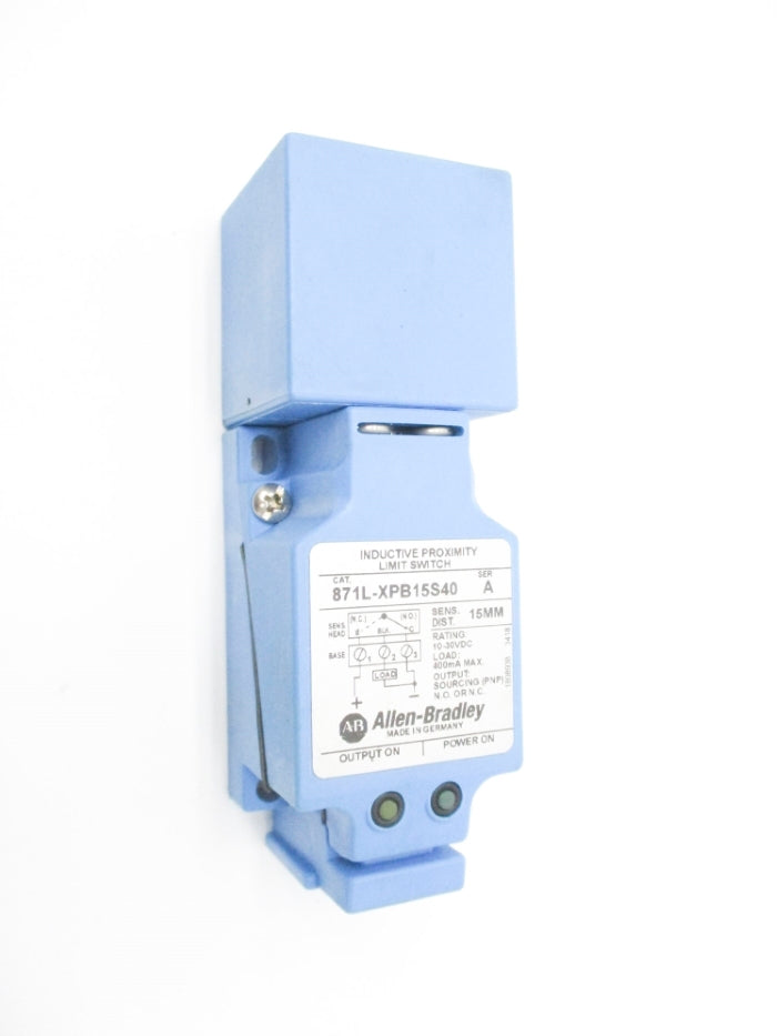 ALLEN BRADLEY 871L-XPB15S40 SER. A (WH) NSMP