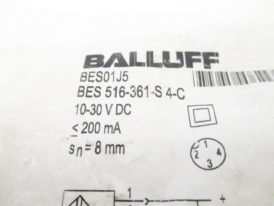 BALLUFF BES516-361-S-4-C BES01J5 NSMP