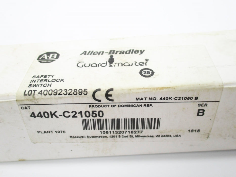 ALLEN BRADLEY 440K-C21050 SER. B (WH) NSMP