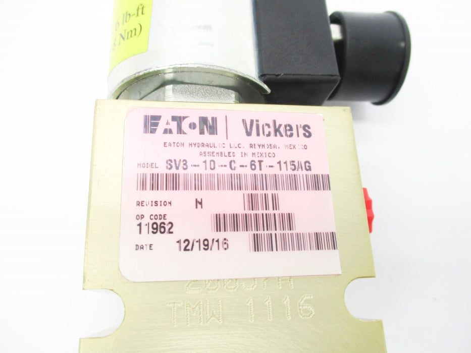 EATON SV3-10-C-6T-115AG 115V NSNP