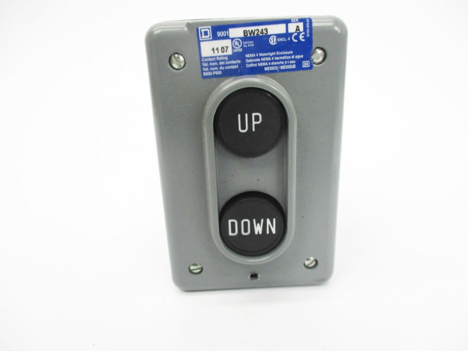 SQUARE D 9001BW243 SER. A NSMP