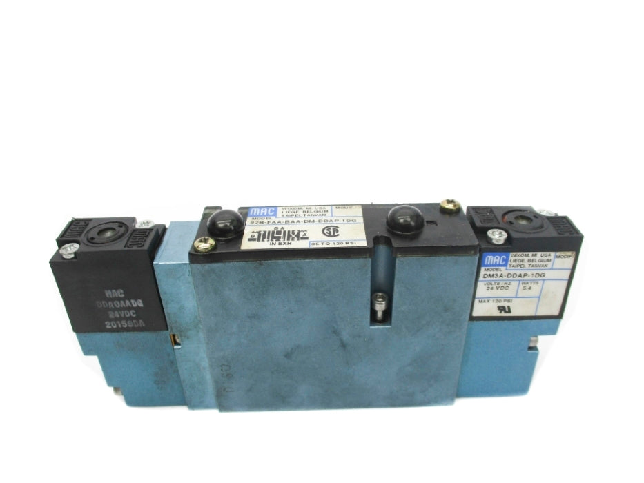 MAC 92B-FAA-BAA-DM-DDAP-1DG 24VDC 35-120PSI NSNP