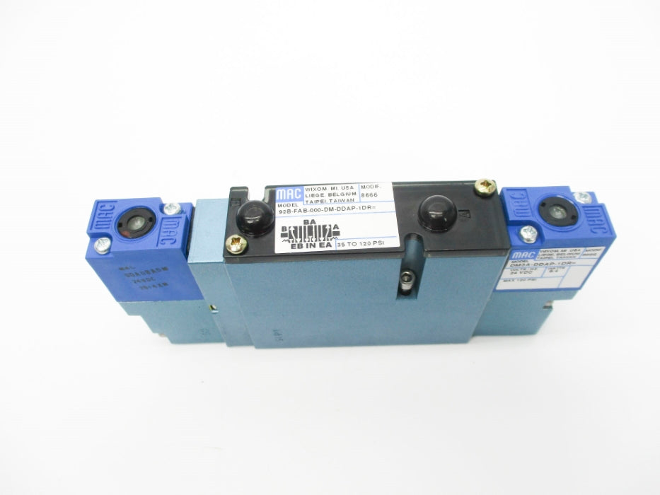 MAC 92B-FAB-000-DM-DDAP-1DR 24VDC 35-120PSI NSMP